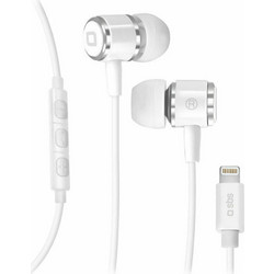 SBS Mix 100 TEINEARLIGHTW Handsfree In-Ear Lightning White
