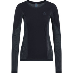 Odlo Γυναικείο Αθλητικό T-Shirt Ισοθερμικό Μαύρο 411471-60064