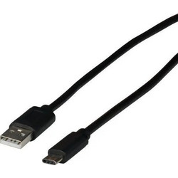 EFB Elektronik USB-A to USB-C 3m Black EBUSBC-USB20AK.3