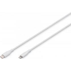 Digitus AK-600110-005-W USB-C to Lightning Cable 60W 1m White