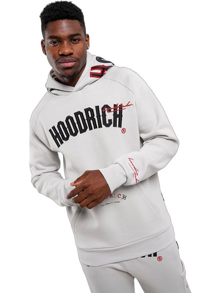 Hoodrich Ανδρικό Φούτερ με Κουκούλα & Τσέπες Γκρι HR03240252