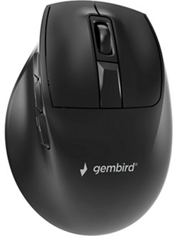 Gembird MUSW3-9B-01 Ασύρματο Bluetooth Ποντίκι Black