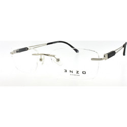 Enzo DC8050 C3 Γυναικείος Σκελετός Γυαλιών Οράσεως Μεταλλικός Ασημί