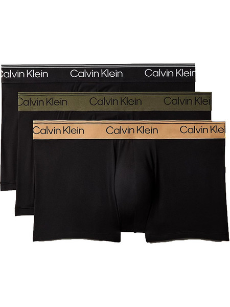 Calvin Klein Ανδρικά Μποξεράκια Σετ 3Pack Μαύρα LV00NB4409-HUE