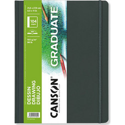 Canson Graduate Drawing Sketchbook 21.6x27.9cm 160gr/m² 52 Φύλλα