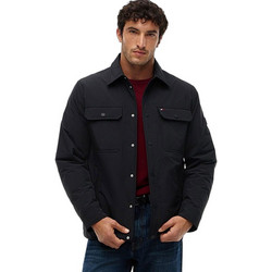 Tommy Hilfiger Ανδρικό Μπουφάν Χειμωνιάτικο Τζιν Μαύρο MW0MW44767-BDS