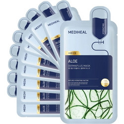Mediheal Dermaplus Aloe Sheet Μάσκα Προσώπου για Ενυδάτωση & Καταπράυνση 1τμχ