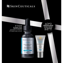 SkinCeuticals P-TIOX Serum 30ml + Ultra Facial Uv Defense SPF50 15ml