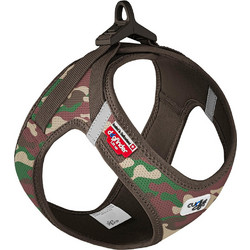 Curli Clasp Air-Mesh Camo Σαμαράκι Σκύλου Γιλέκο Καφέ Πράσινο 3XS