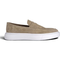 Damiani Ανδρικά Μοκασίνια Loafers Καστόρινα Μπεζ 6505