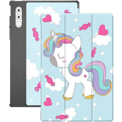 Techsuit FoldPro Flip Cover Unicorn (Lenovo Yoga Tab Plus)