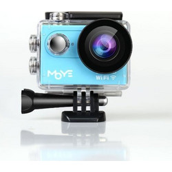 Moye Venture HD V2 Action Camera Υποβρύχια με WiFi και Οθόνη Γαλάζια