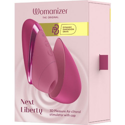 Womanizer Next Liberty Κλειτοριδικός Δονητής 12cm Ροζ
