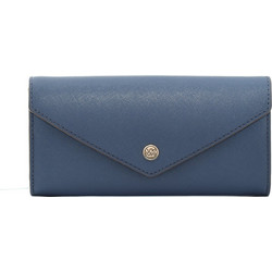 Michael Kors Μεγάλο Γυναικείο Πορτοφόλι με Clip Μπλε 35F3GTVE7LNAV