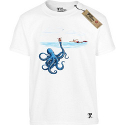 Takeposition Sea Trap Παιδικό T-Shirt Κοντομάνικο Λευκό 806-1658