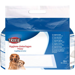 Trixie Nappy Puppy Επιδαπέδιες Πάνες Σκύλου 60x60cm 50τμχ