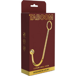 Taboom Luxury Anal Hook Πρωκτική Σφήνα 24cm Χρυσή 8713221845382