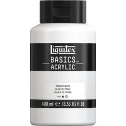 Liquitex Basics 432 Titanium White Ακρυλικό Χρώμα Ζωγραφικής 400ml