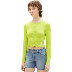 Tom Tailor Γυναικείο Χειμερινό Crop Top Lime 1035391-24702