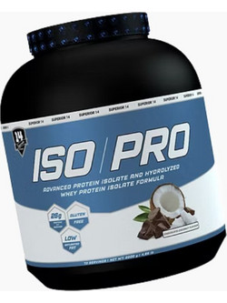Superior14 ISO Pro Chocolate Coconut Πρωτεΐνη Ορού Γάλακτος Γράμμωσης 2.2kg