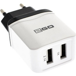 2GO 795999 Φορτιστής χωρίς Καλώδιο με 2 Θύρες USB-A 12W