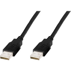 Digitus AK-300101-050-S Καλώδιο USB-A Male 2.0 to USB-A Male 5m Black