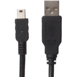 Sinox CTC4012B Καλώδιο USB-A Male 2.0 to USB-A Mini Male 1.8m Black