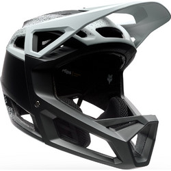 Fox Proframe Rs Aura CE Κράνος Ποδηλάτου Βουνού / Downhill Full Face MIPS Λευκό Μαύρο
