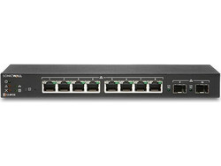 SonicWALL SWS12-8 Managed L2 Switch με 8 Θύρες Ethernet 1000Mbps και 2 SFP θύρες