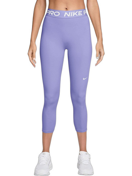 Nike Pro Dri-FIT 365 Γυναικείο Κολάν 7/8 Ψηλόμεσο Λιλά IQ0886-580