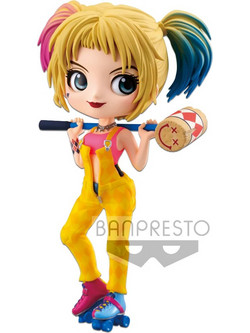 Banpresto Birds of Prey Q Posket Harley Quinn Version B 14cm