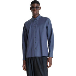 Antony Morato Boston Ανδρικό Πουκάμισο Μπλε Σκούρο SL00808FA400102