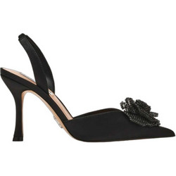 Steve Madden Γόβες Slingback με Λεπτό Ψηλό Τακούνι & Στρας Μαύρες 11005888