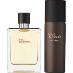 Hermes Terre d'Hermes Eau de Toilette 100ml + Deodorant Spray 150ml