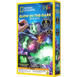 National Geographic Glow in The Dark Dig Kit