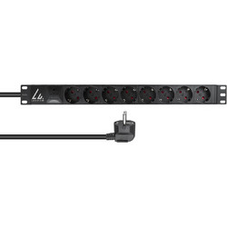 Lanview LVR-3MSCH-SPD-SCH8 Πολύπριζο για Καμπίνες Rack 19"