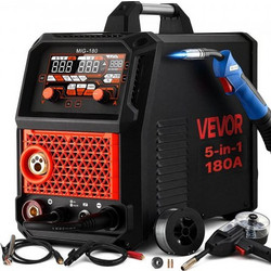 Vevor MIGHJ180A5H15XMRX001V2 Ηλεκτροκόλληση MIG / MAG / TIG 145A
