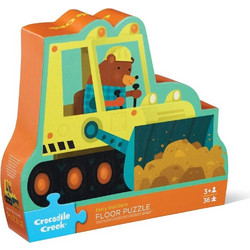 Παιδικό Puzzle Δαπέδου Crocodile Creek Busy Builders 36 Κομμάτια
