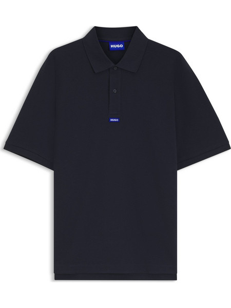 Hugo Ανδρική Μπλούζα Polo Κοντομάνικη Navy Μπλε 50564309-405