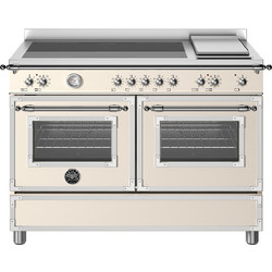 Bertazzoni HER12 5I 2E AV T Κουζίνα Ηλεκτρική 116lt με Επαγωγικές Εστίες 120cm