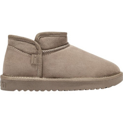 D.Franklin Γυναικεία Μποτάκια Suede Μπεζ DFSH426002