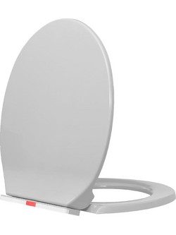 vidaXL Καπάκι Λεκάνης Οβάλ Πλαστικό Soft Close 145815