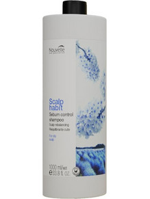 Nouvelle Scalp Habit Σαμπουάν για Επανόρθωση για Λιπαρά Μαλλιά 1lt