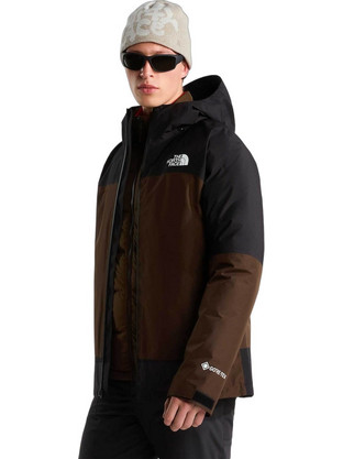 The North Face Αθλητικό Ανδρικό Μπουφάν Χειμωνιάτικο Καφέ NF0A84FCRM1