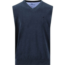 Fynch Hatton Ανδρική Καζάκα με V Λαιμόκοψη Navy Μπλε 1614214-661