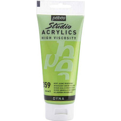 Pebeo Studio Acrylics 359 Iridescent Green Yellow Ακρυλικό Χρώμα Ζωγραφικής 100ml