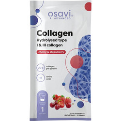 Osavi Collagen Hydrolysed Type I & III Cherry & Strawberry 22gr