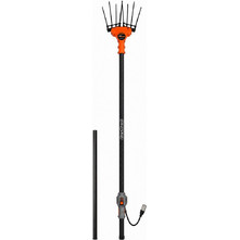 Cresman Pro 465R Ελαιοραβδιστικό Μπαταρίας Χτένα 350W 12V με Επεκτάσιμο Κοντάρι Ανθρακόνημα 2.7m 2.4kg