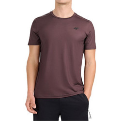 4F Functional Ανδρικό Αθλητικό T-Shirt Μπορντό 4FWAW26TFTSM2355-61S