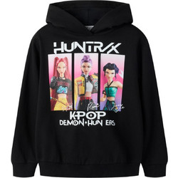 Name It K-Pop Demon Hunters Παιδικό Φούτερ με Κουκούλα Μαύρο 13264569